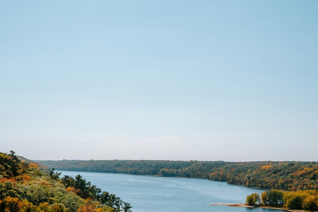 View over the St. Croix River valley