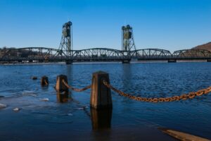 Lift bridge over the St. Croix River